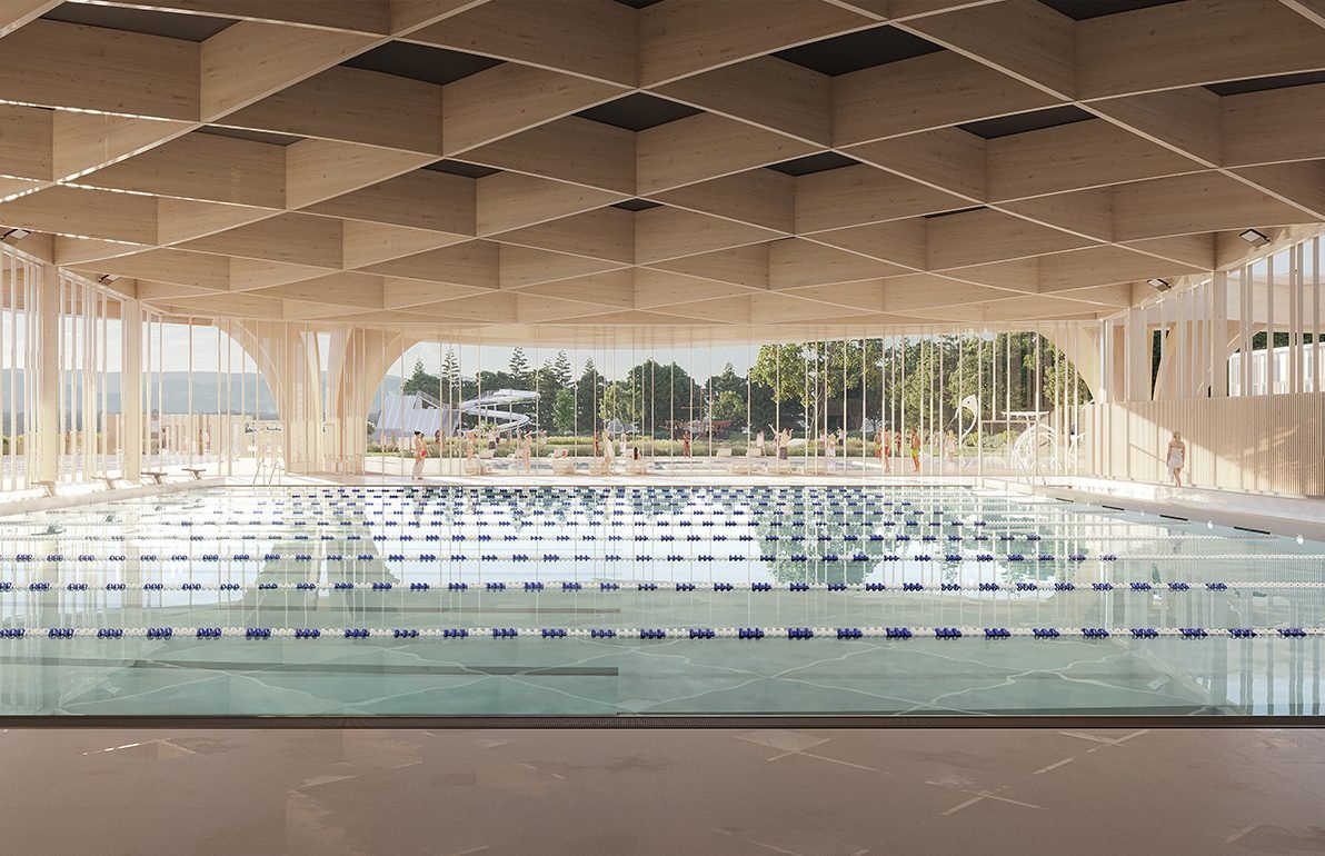 La Canopée – Centre aqualudique de Roanne — vue 2