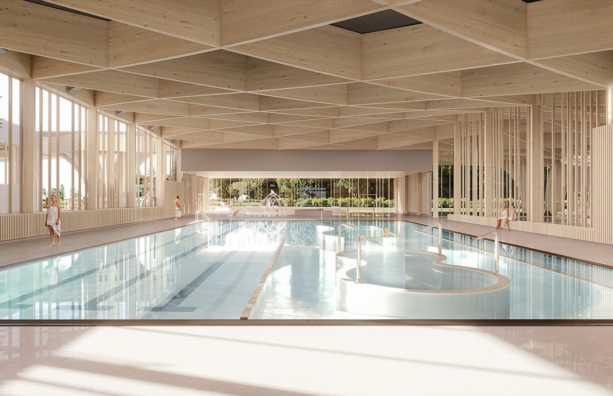 La Canopée – Centre aqualudique de Roanne — vue 3