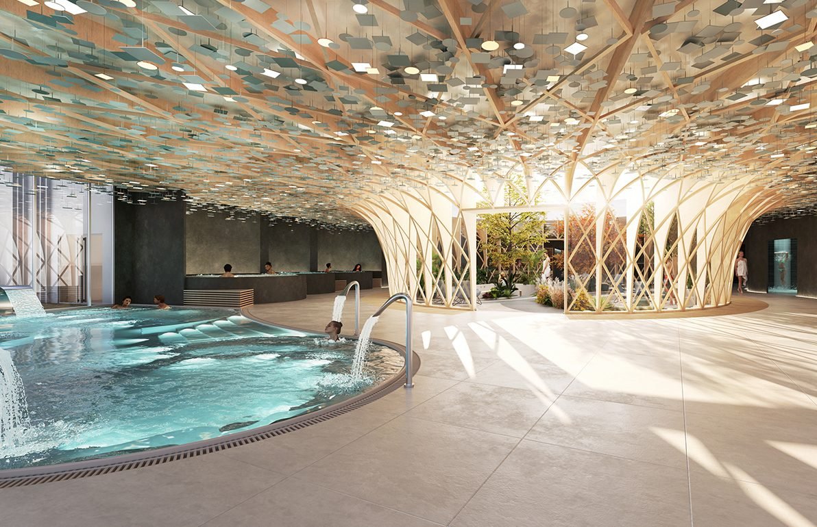 La Canopée – Centre aqualudique de Roanne — vue 4